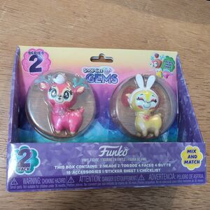 FUNKO SNAPSIES Gems Series 2 - Mix & Match Spring  "Blush & Pinky" 2 Pack - NEW